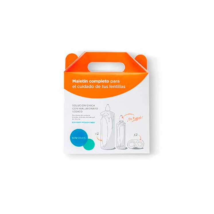 Sensovis Maletín Completo Para El Cuidado de Tus Lentillas