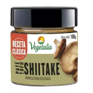 Vegetalia Pate De Tofu Y Shiitake Grande 180Gr. Bio