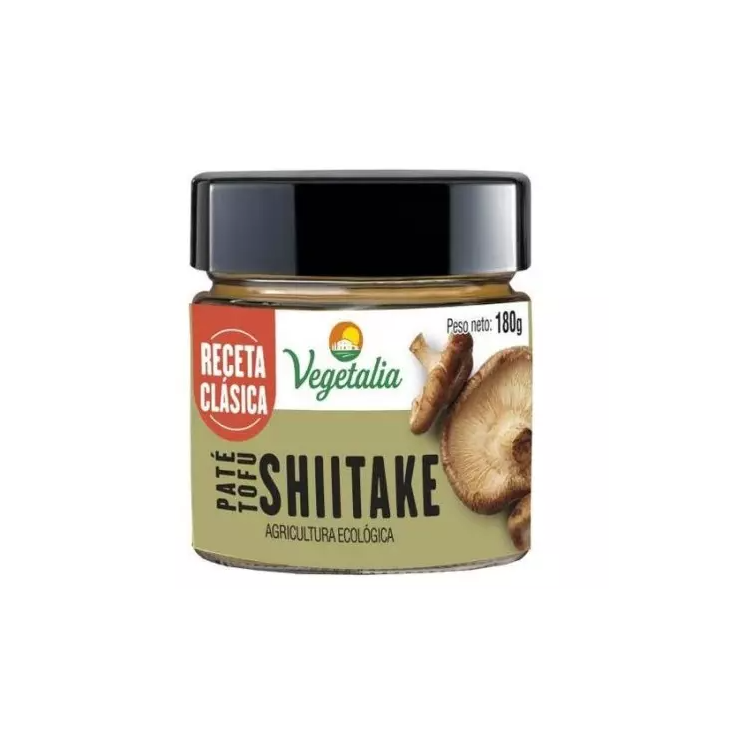 Vegetalia Pate De Tofu Y Shiitake Grande 180Gr. Bio