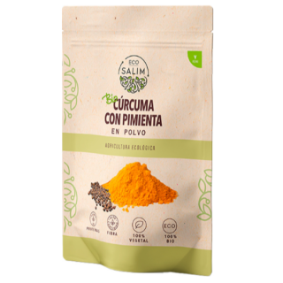Eco Salim Cúrcuma con pimienta en polvo Bio 200 g