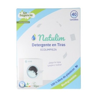 Natulim Detergente Eco tiras de lavar natural 40 lavados