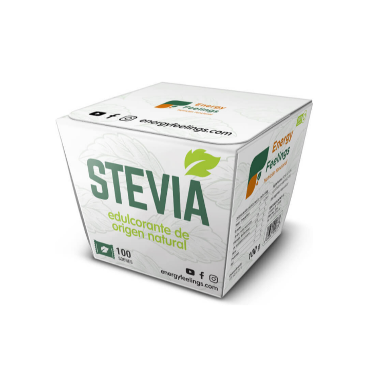 Energy Feelings Stevia Sobres Individuales 100 sobres de 1g