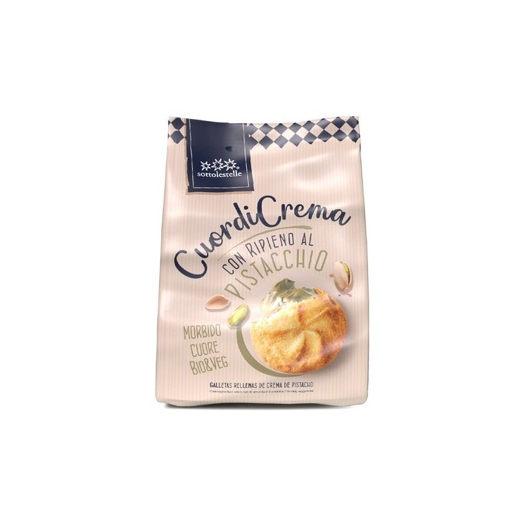 Sottolestelle Galleta rellena crema pistacho 200 g (Pistacho)