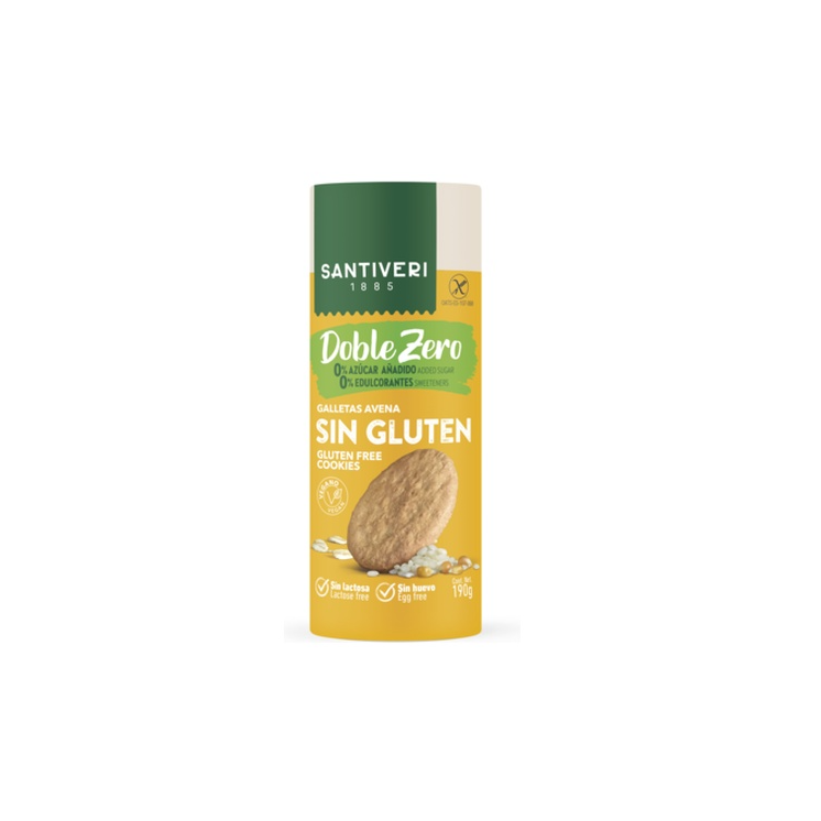 Santiveri  galletas avena Sin Gluten 190g