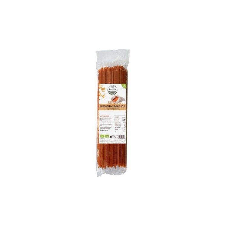 Eco Salim Espaguetis lenteja roja 250 g