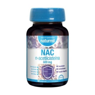Naturmil Nac N-Acetilcisteina función hepática 60 comprimidos
