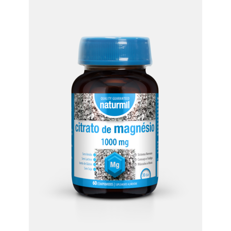 Naturmil Citrato de magnesio 1000mg – 60 comprimidos