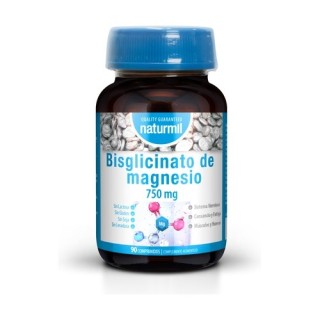 Naturmil Bisciglinato de magnesio 90 comprimidos