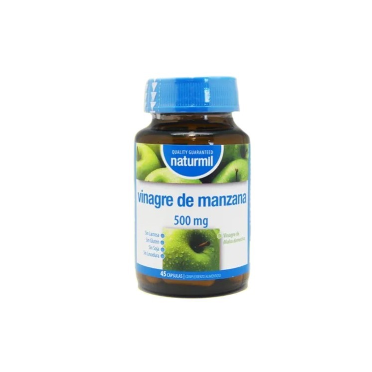 Naturmil  Vinagre de Manzana 500 mg – 45 cápsulas