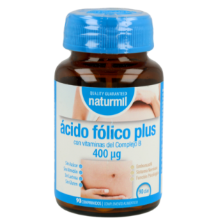Naturmil Ácido Fólico Plus 90 comprimidos de 400μg