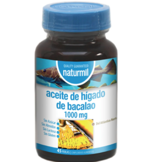 Aceite de Higado de Bacalao 1.000 mg · Naturmil