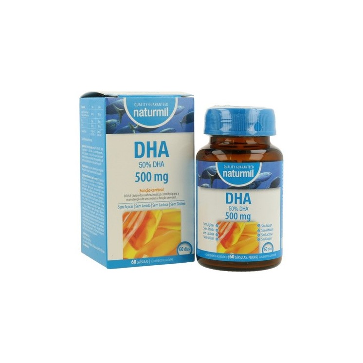 Naturmil DHA 60 cápsulas de 500mg
