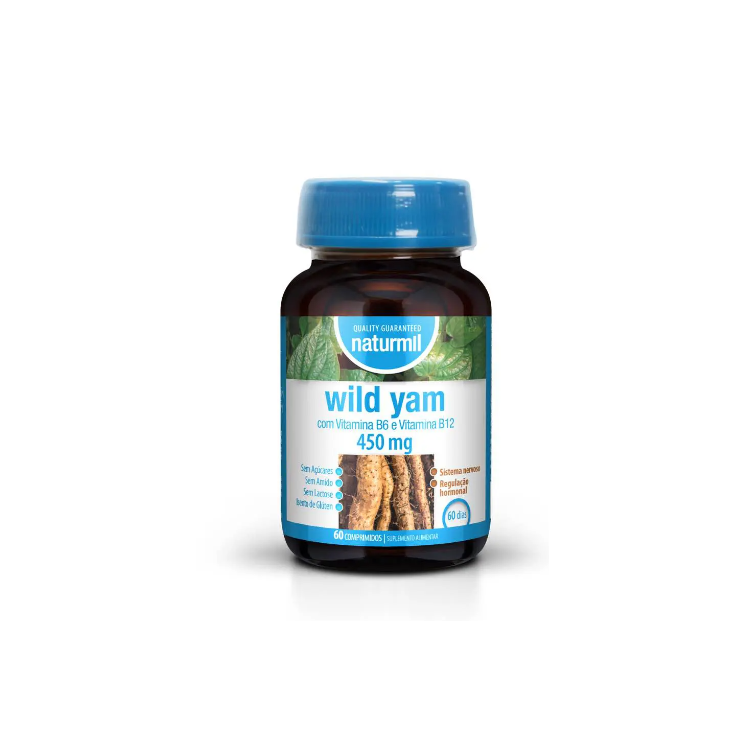Naturmil Wild Yam 450mg 60 comprimidos