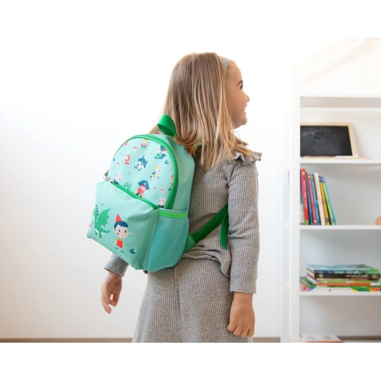 Mochila verde