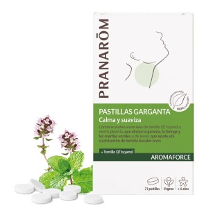 Aromaforce Pastillas Garganta