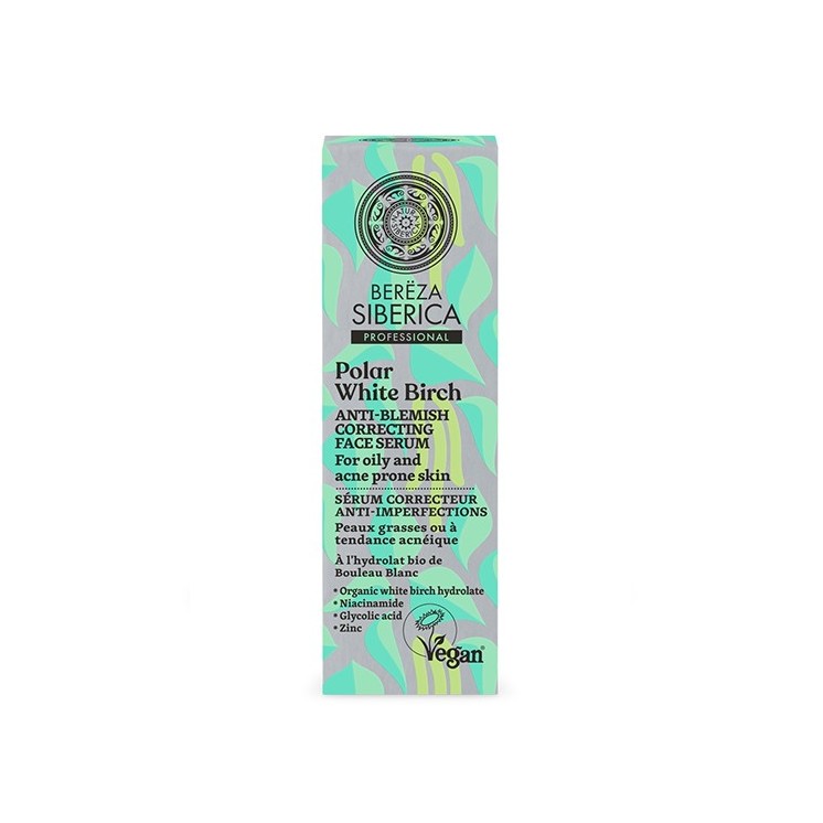 Natura Sibérica Bereza SÉRUM CORRECTOR ANTIMPERFECCIONES, 30 ml