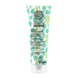 Natura Sibérica Bereza GEL DE DUCHA PURIFICANTE Y PERFECCIONADOR, 200 ml
