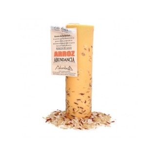 Vela Artesanal con Arroz - Abundancia