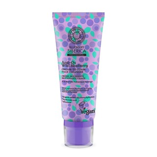 Natura Sibérica Blueberry CREMA FACIAL LIMPIADORA, 100 ml