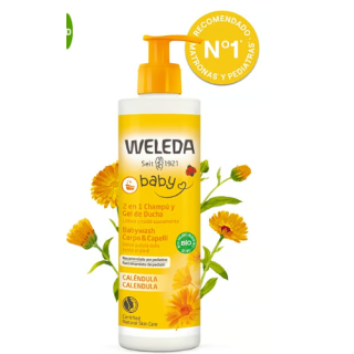 Weleda Champú & Gel de ducha Caléndula 400ml