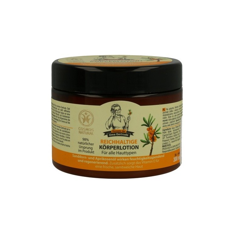 Oma Gertrude Crema corporal reparadora 300 ml de crema