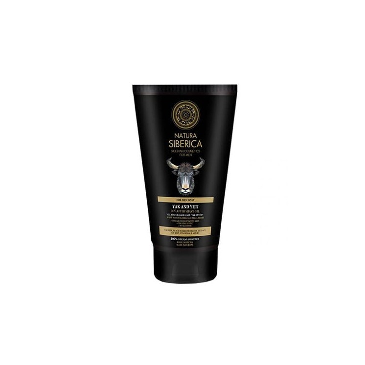 Natura Sibérica Gel glacial para después del Afeitado Yak y Yeti