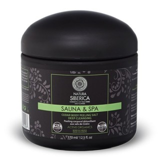 Natura Sibérica Peeling corporal Detox de Cedro y Sal