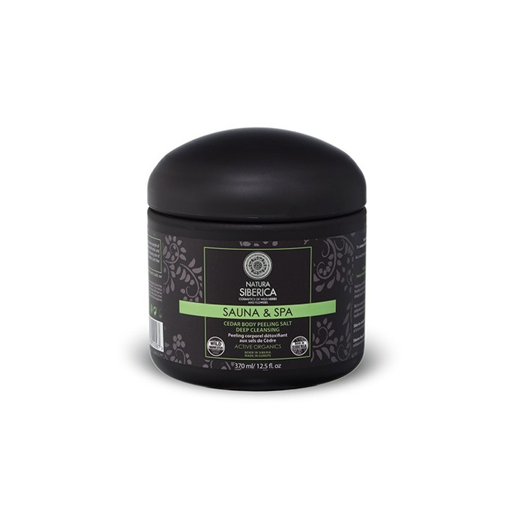Natura Sibérica Peeling corporal Detox de Cedro y Sal