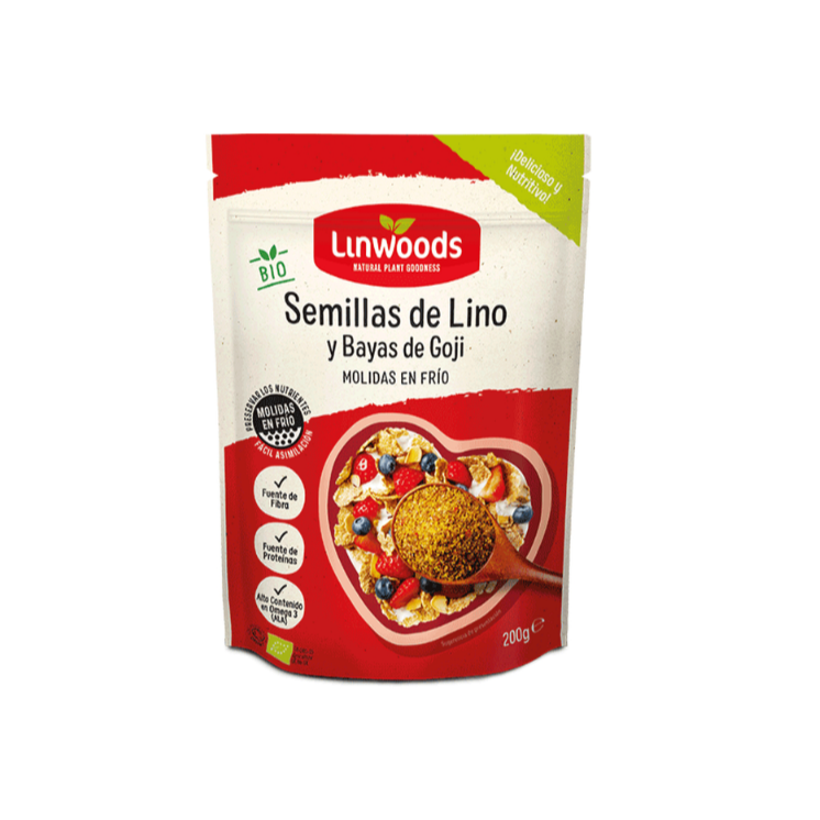 Semillas de Lino y Bayas Goji Molidas Bio