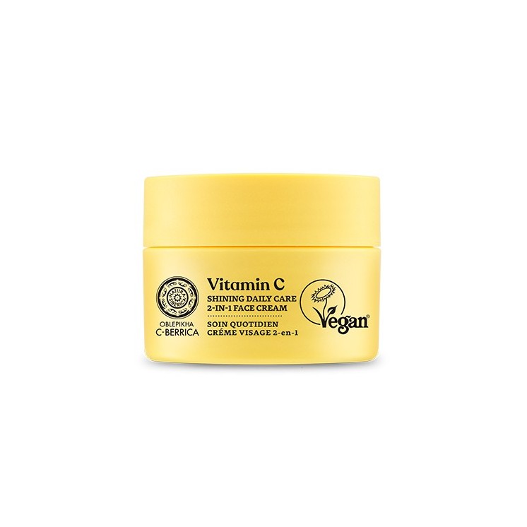 Natura Sibérica C-BERRICA CREMA FACIAL ILUMINADORA 2 EN 1 PARA EL CUIDADO DIARIO 50m