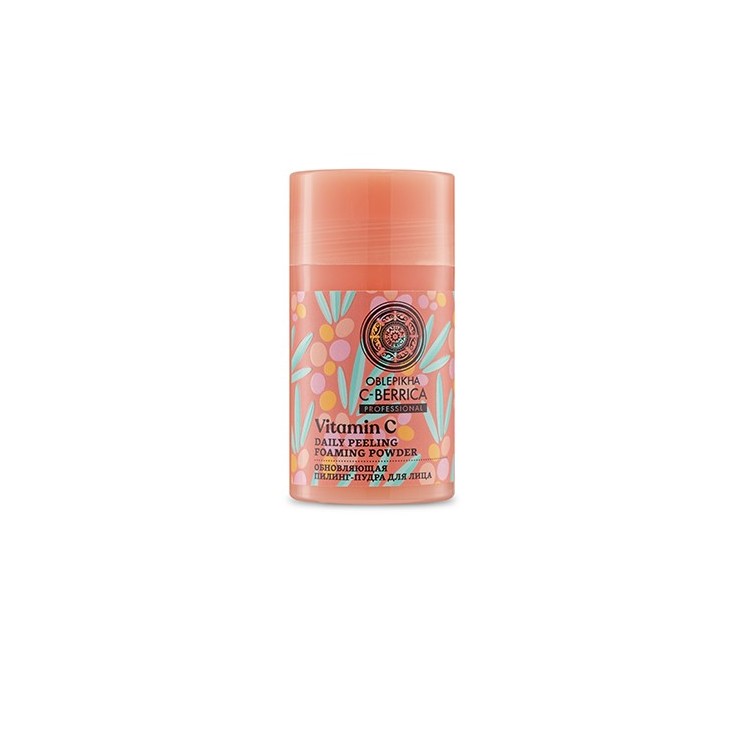 Natura Sibérica C-BERRICA POLVOS FACIALES ESPUMANTES RENOVADORES, 35 gr