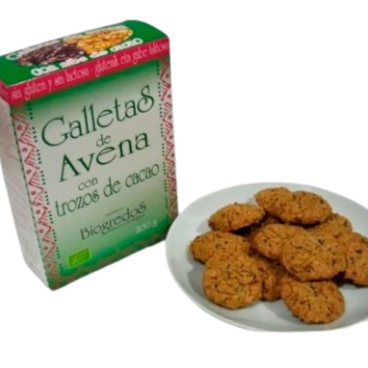Galletas de avena y cacao.