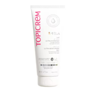 Topicrem Mela Leche Unificadora Ultra-Hidratante Corporal SPF15 200 ml