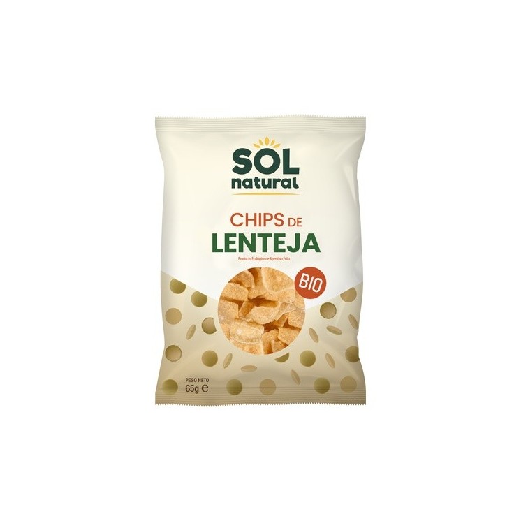 Chips de lentejas Bio 65 g