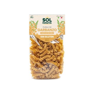 Fusilli de garbanzo sin gluten Bio 250g