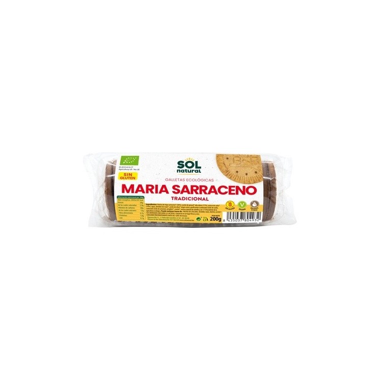 Galletas maría de trigo sarraceno tradicional Bio 200 g
