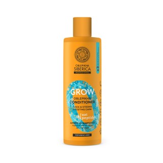 Natura Sibérica Oblepikha ACONDICIONADOR FORTALECEDOR Y POTENCIADOR DEL CRECIMIENTO CON PÉPTIDOS