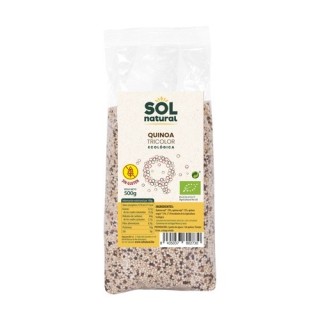 Quinoa real tricolor sin gluten Bio 500 g