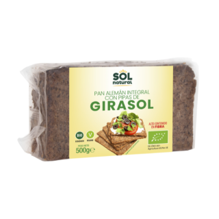 Pan alemán con pipas de girasol 500 g