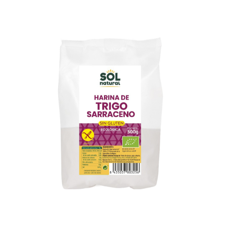 Harina de trigo sarraceno sin gluten Bio 500 g