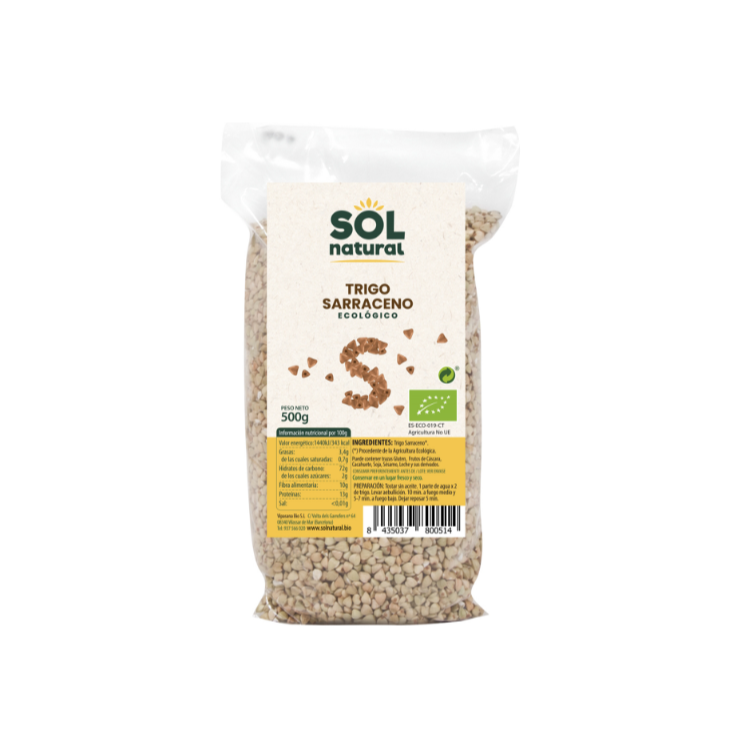 Trigo sarraceno Bio 500 g de polvo