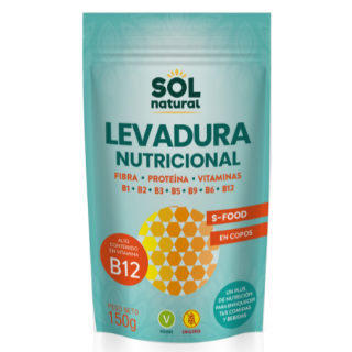 Levadura nutricional con vitamina B12 150 g