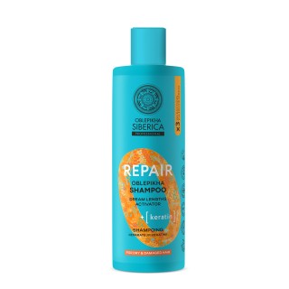 Natura Sibérica Oblepikha CHAMPÚ REPARADOR DE QUERATINA