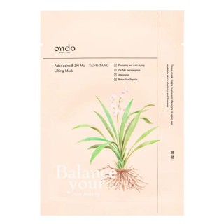 Ondo Beauty 36.5 Adenosine & Zhi Mu Lifting Mask Tang-Tang 25g