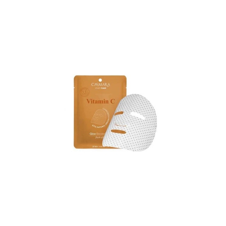 Casmara Mascarilla iluminadora flash con Vitamina C, para pieles apagadas y manchas