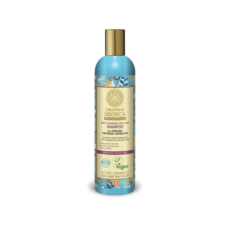 Natura Sibérica Oblepikha CHAMPÚ cabello graso