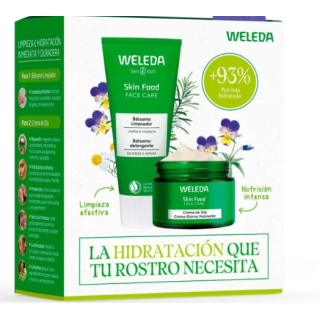 Weleda Pack Facial Bálsamo Limpiador 75 ml + Crema de Día 40 ml