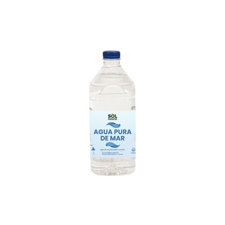 Sol Natural Agua de mar botella 2 L
