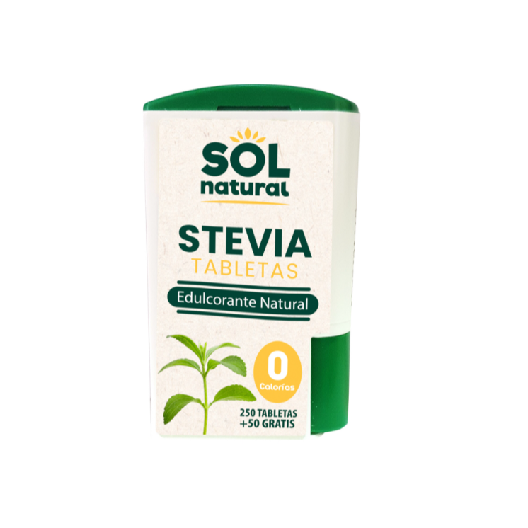 Sol Natural Stevia en tabletas 300 tabletas