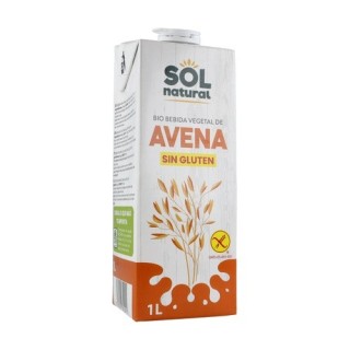 Sol Natural Bebida de avena sin Gluten 1 L